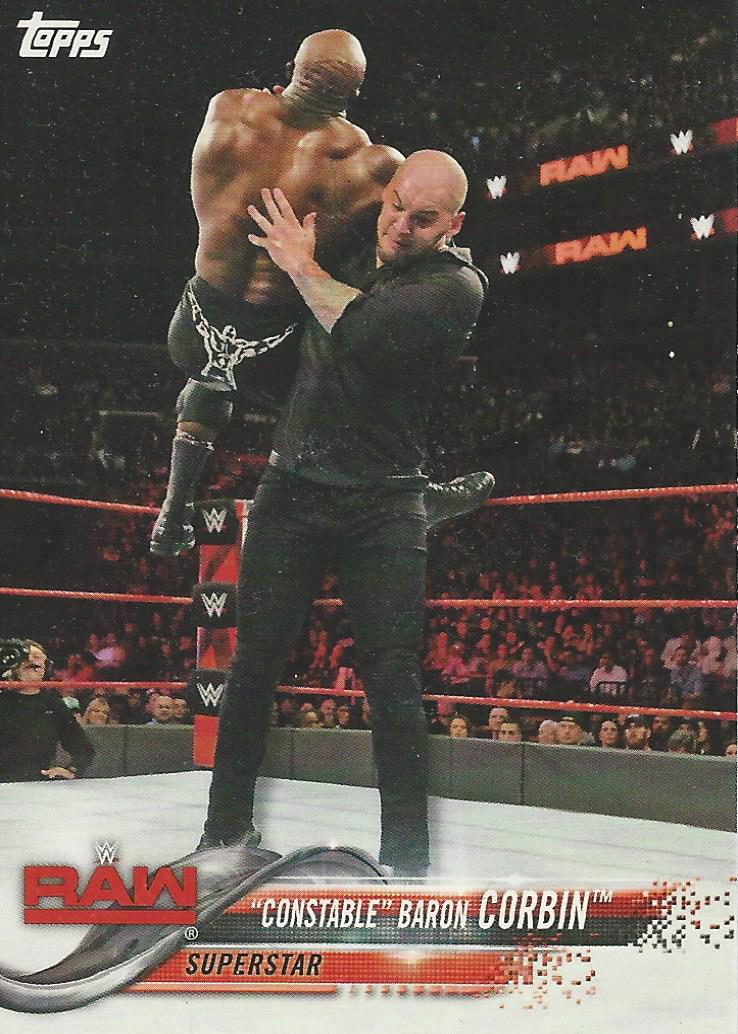 WWE Topps Then Now Forever 2018 Baron Corbin #106