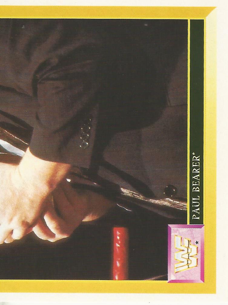 WWF Merlin Sticker 1994 Paul Bearer #34