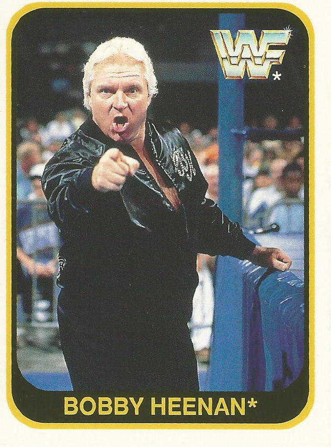 WWF Merlin 1991 Bobby Heenan #34