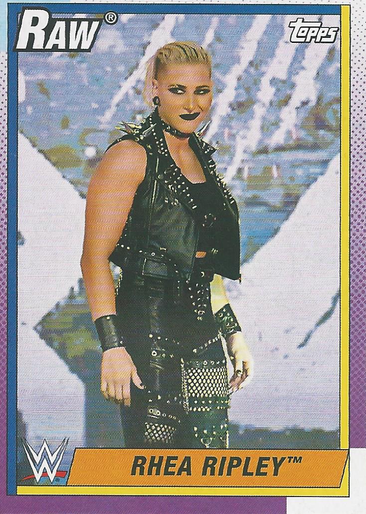 WWE Topps Heritage 2021 Rhea Ripley #34