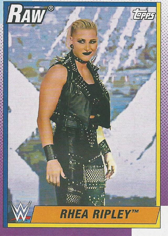 WWE Topps Heritage 2021 Rhea Ripley #34