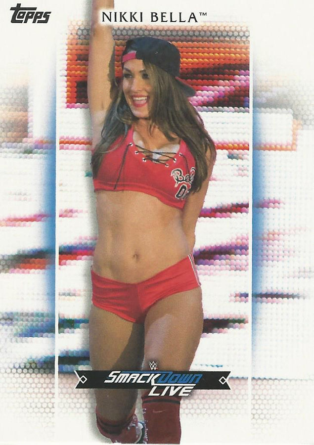 WWE Topps Women Division 2017 Nikki Bella R34 trading card PW Catalog