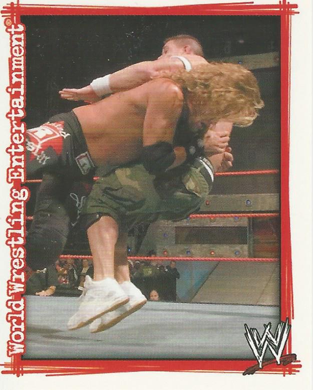 WWE Topps Superstars Uncovered 2007 Sticker Edge #34