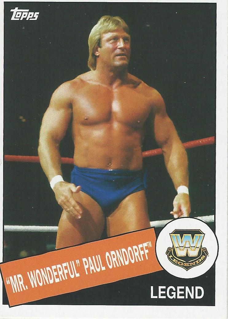 WWE Topps Heritage 2015 Paul Orndorff #34