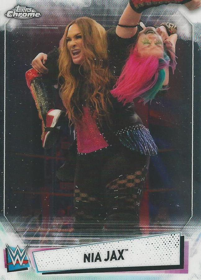 WWE Topps Chrome 2021 Nia Jax #34