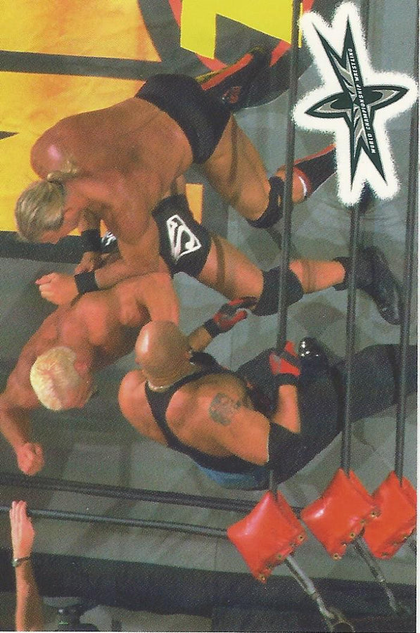 WCW Crazy Planet Stickers 1999 Lex Luger trading card PW Catalog