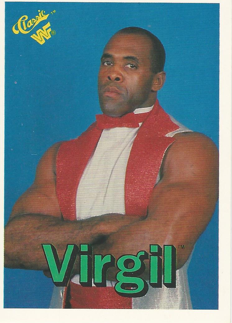 WWF Classic Trading Cards 1990 Virgil No.34 trading card PW Catalog