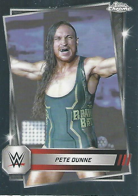 WWE Topps Chrome 2025 Trading Cards Pete Dunne No.34 PW Catalog