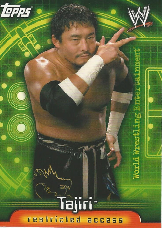 WWE Topps Insider 2006 Tajiri #34