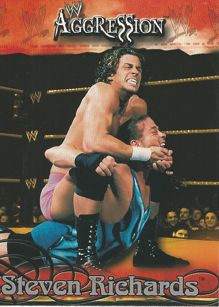 WWE Fleer Aggression 2003 Steven Richards #34