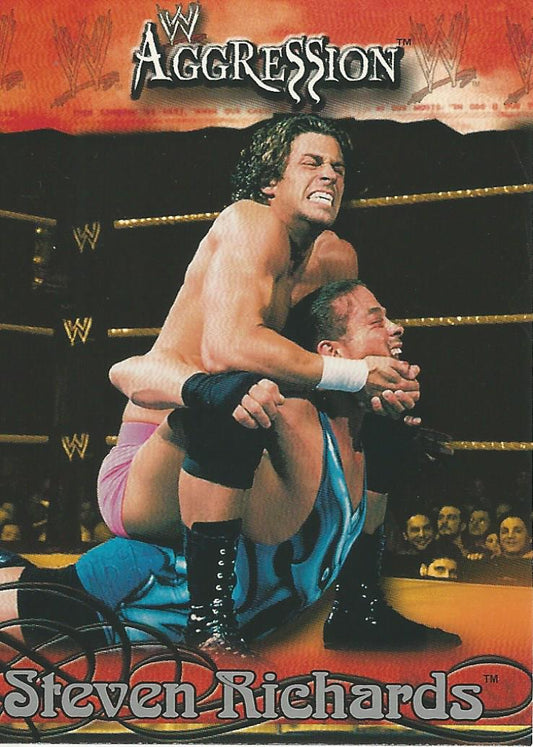 WWE Fleer Aggression 2003 Steven Richards #34