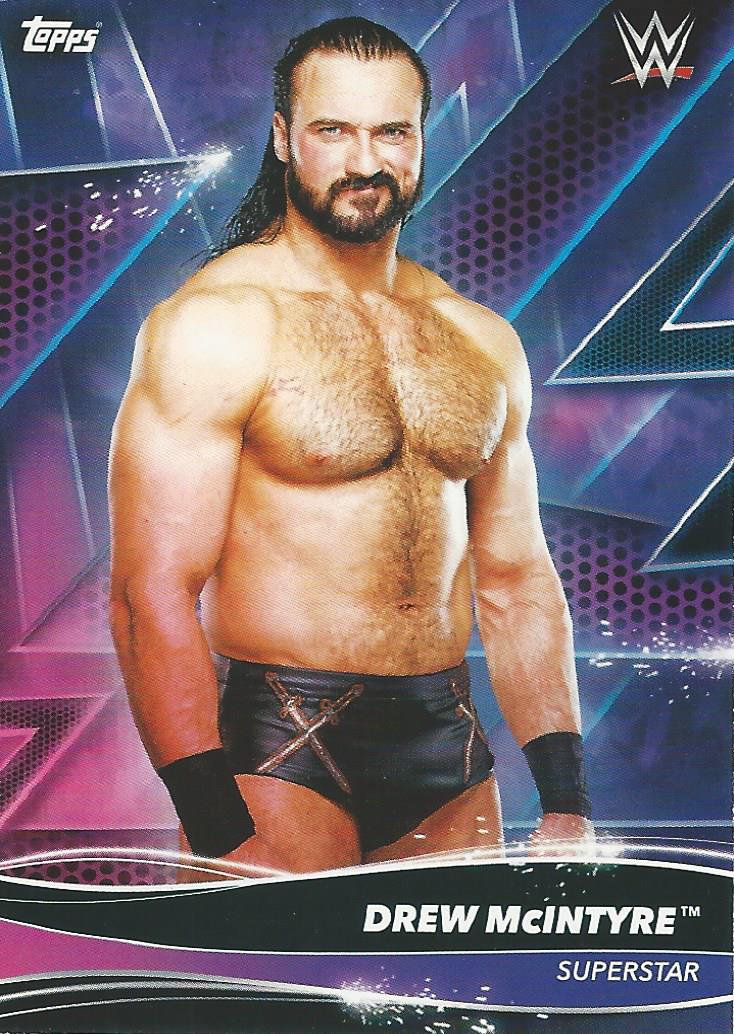 Topps WWE Superstars 2021 Drew McIntyre #34