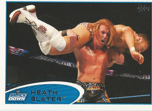 WWE Topps 2012 Heath Slater #34