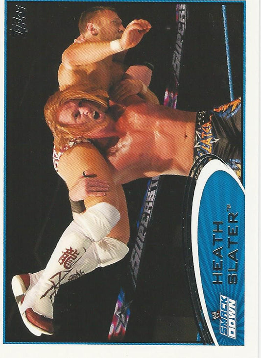 WWE Topps 2012 Heath Slater #34