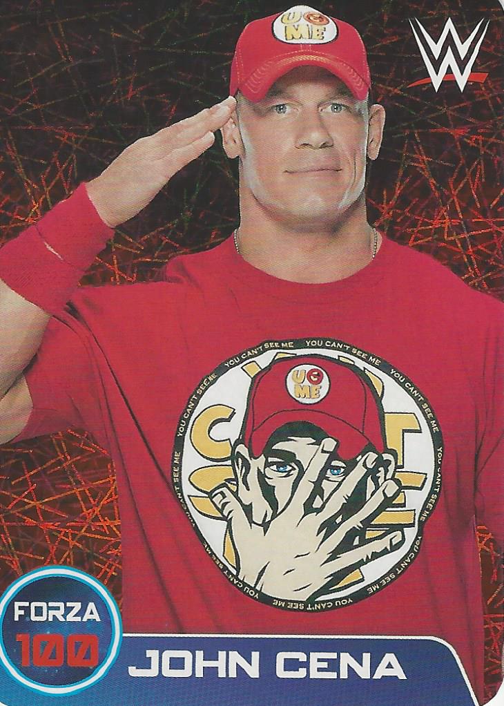 WWE Edibas Lamincards 2014 John Cena #34