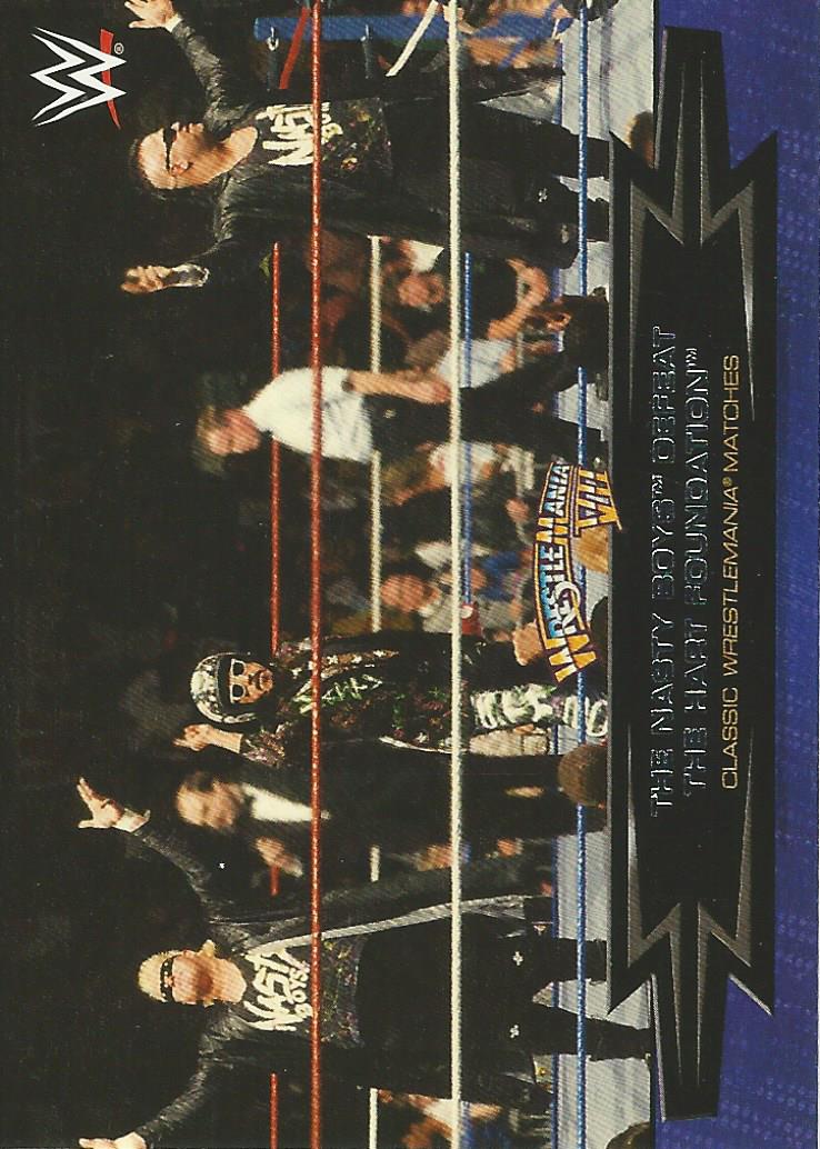 WWE Topps Road to Wrestlemania 2015 Nasty Boys 4 of 30 trading card PW Catalog