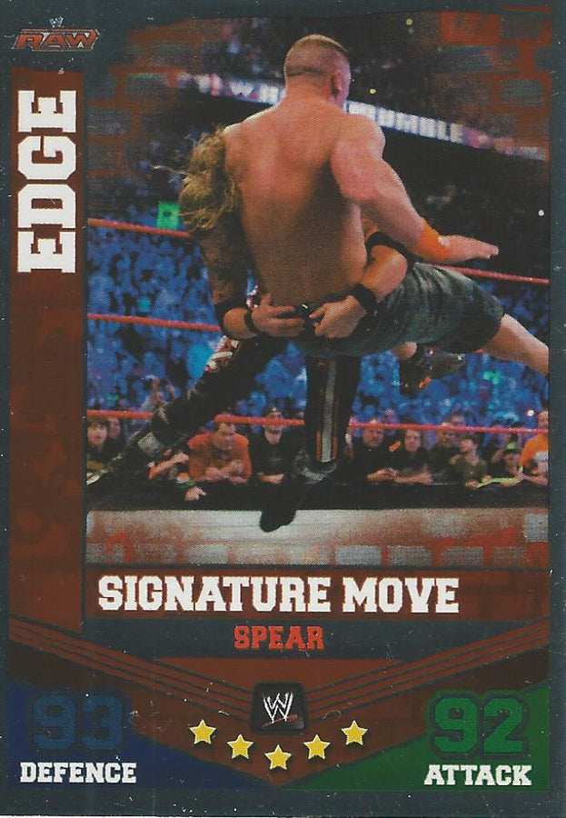 WWE Topps Slam Attax Mayhem 2010 Edge #34
