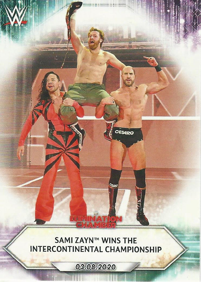 WWE Topps 2021 Sami Zayn #34