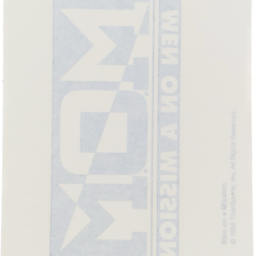 WWF Tattoos 1995 Men on a Mission Logo from Germany Pwcatalog