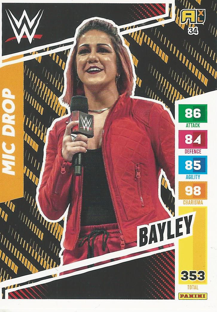 WWE Panini XL Adrenalyn 2024 Bayley #34