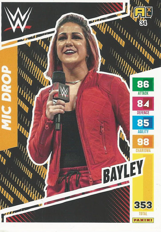 WWE Panini XL Adrenalyn 2024 Bayley #34