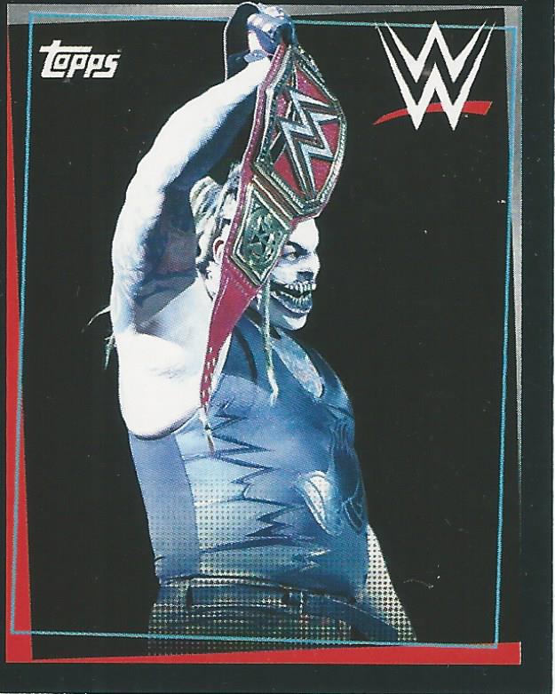 WWE Topps Road to Wrestlemania Stickers 2021 Bray Wyatt #34