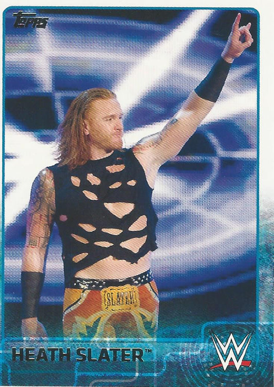 WWE Topps 2015 Heath Slater #34
