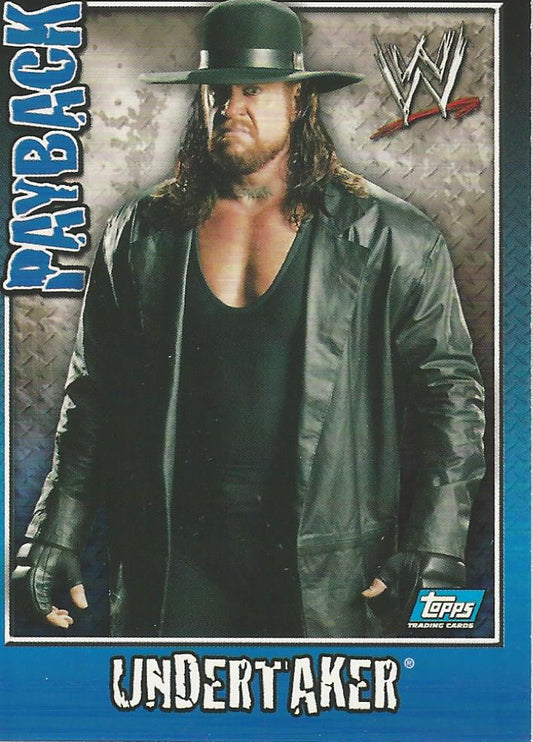 WWE Topps Payback 2006 Undertaker #34