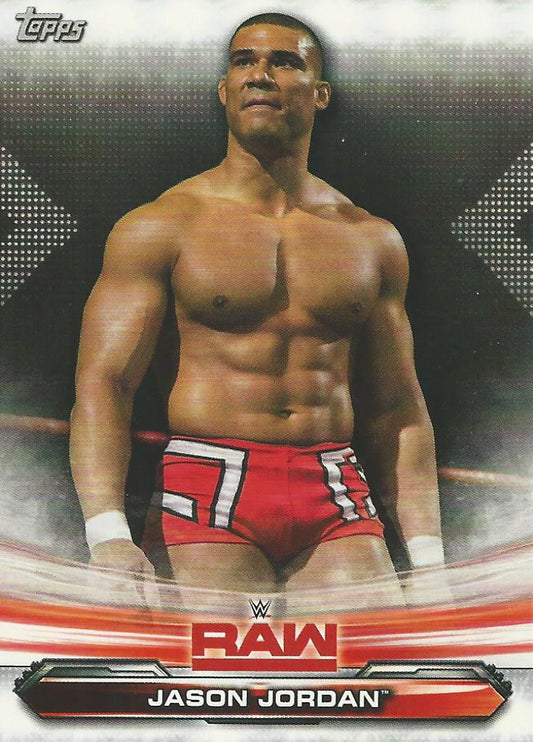 WWE Topps Raw 2019 Jason Jordan #34