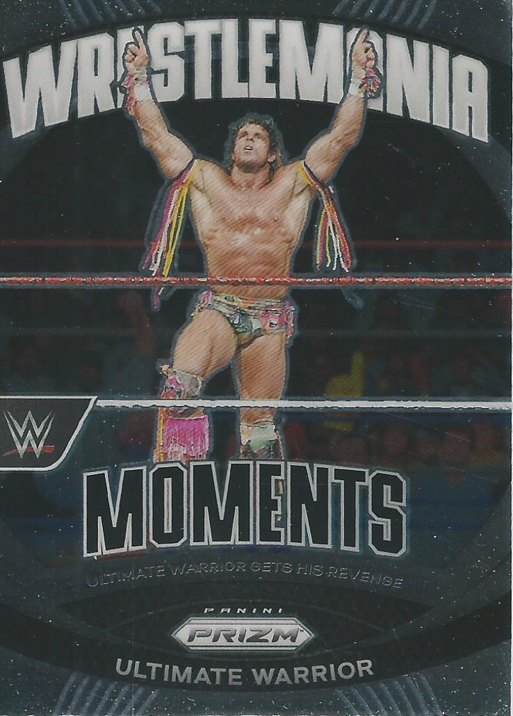 WWE Panini Prizm 2024 Wrestlemania Moments Ultimate Warrior #23