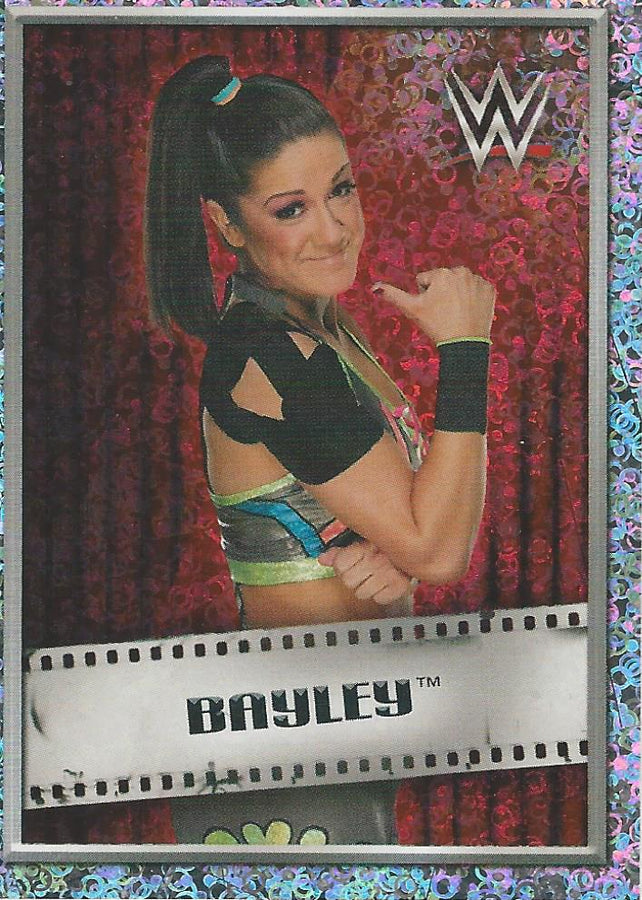WWE Topps 2018 Stickers Bayley Foil #34