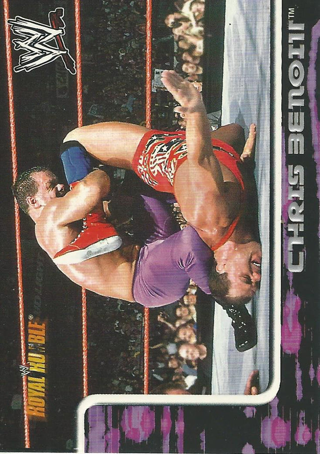 WWE Fleer Royal Rumble 2002 Chris Benoit #34