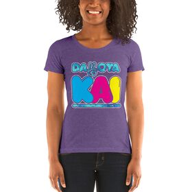 Dakota Kai "Logo" Women's Tri-Blend T-shirt T-Shirt PW Catalog