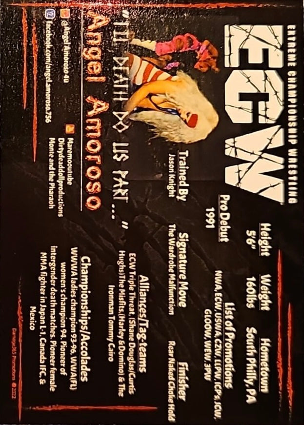 Angel Amoroso trading card PW Catalog