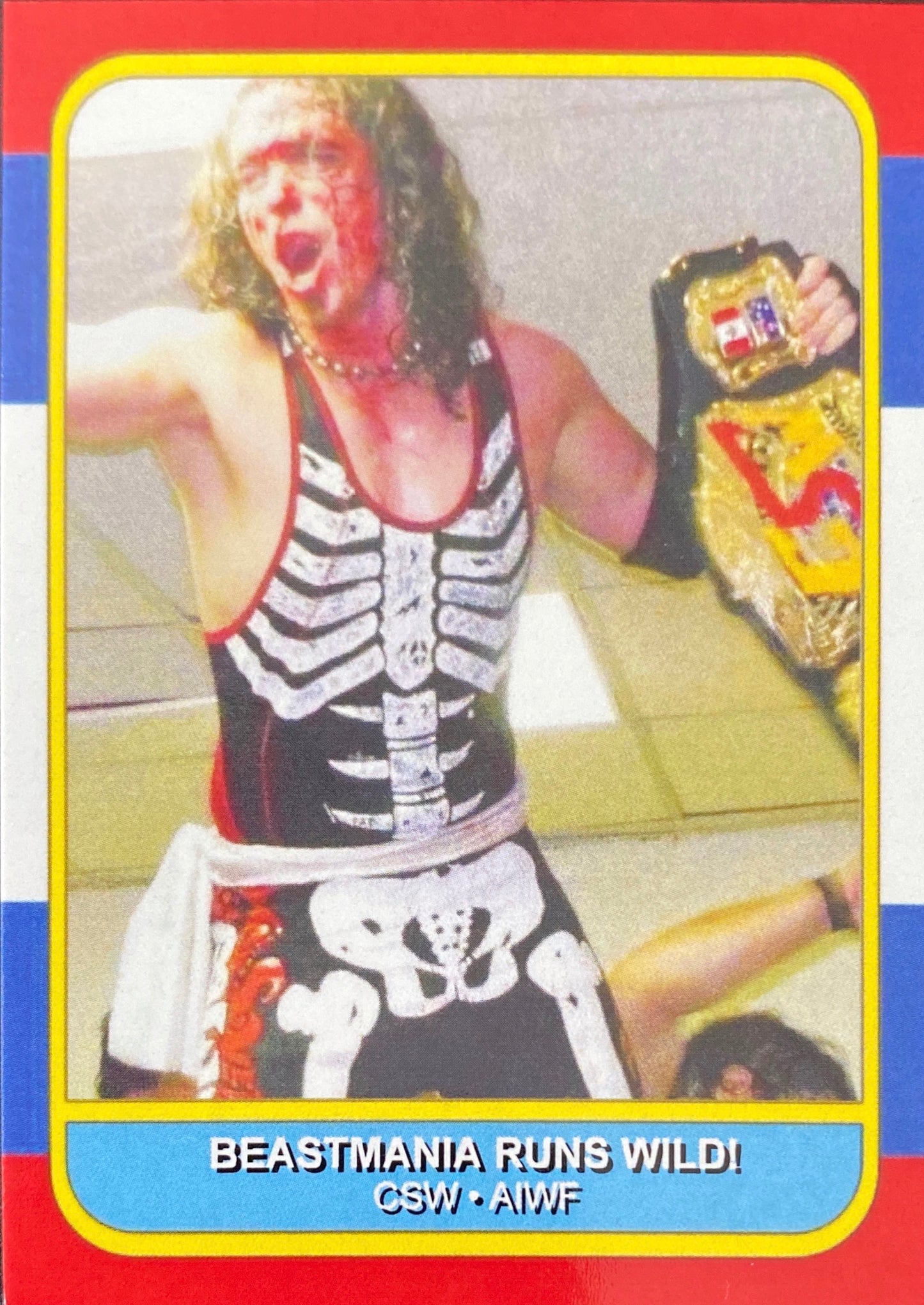 Beastmania Runs Wild! trading card PW Catalog