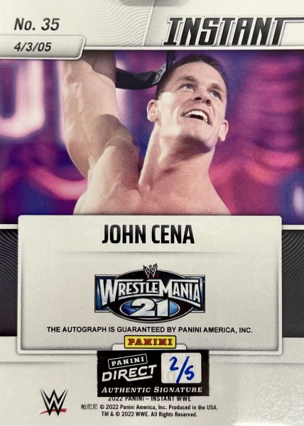 John Cena – Cena Takes Down JBL for First World Championship