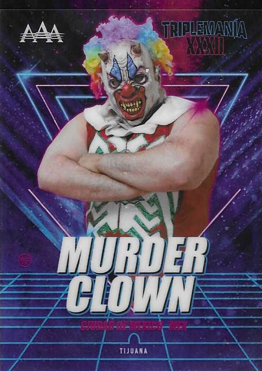 Murder Clown trading card PW Catalog