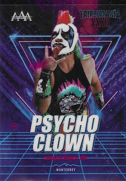 Psycho Clown trading card PW Catalog