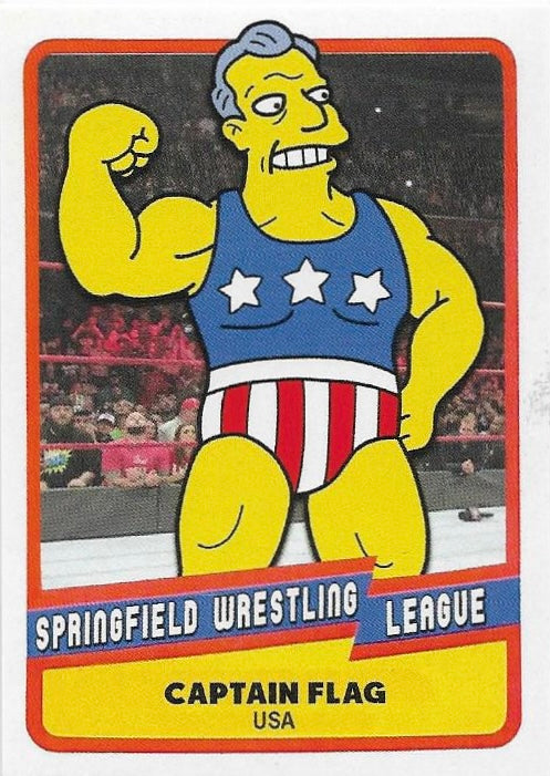 Captain Flag – USA trading card PW Catalog