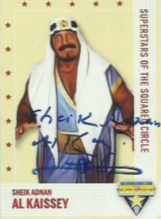 Sheik Adnan AL Kaissey trading card PW Catalog