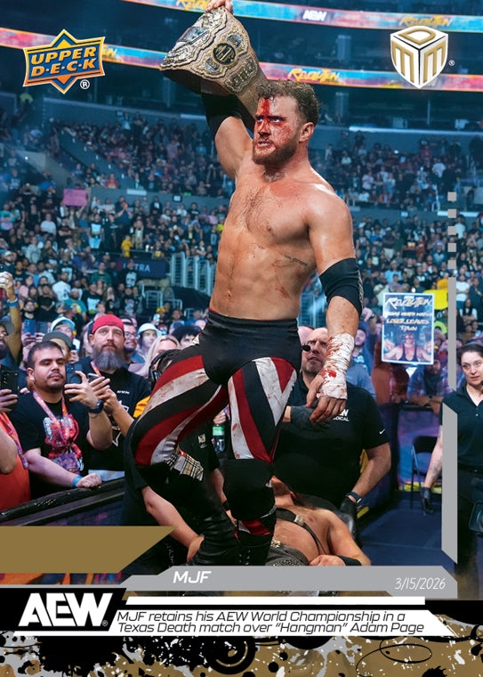 MJF – MJF Retains HIS AEW World Championship in a Texas Death Match Over “Hangman” Adam Page