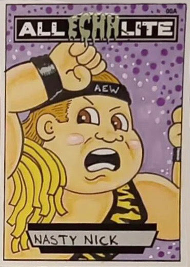 Nasty Nick trading card PW Catalog