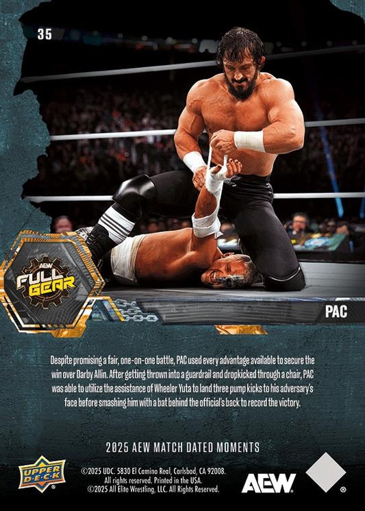 PAC – PAC Outlasts a Bandaged Darby Allin in a Brutal Back-And-Forth Slugfest