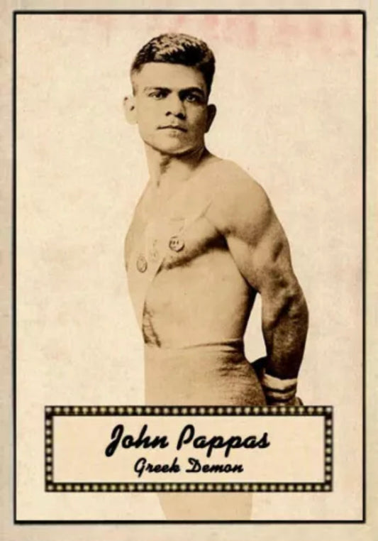 John Pappas trading card PW Catalog