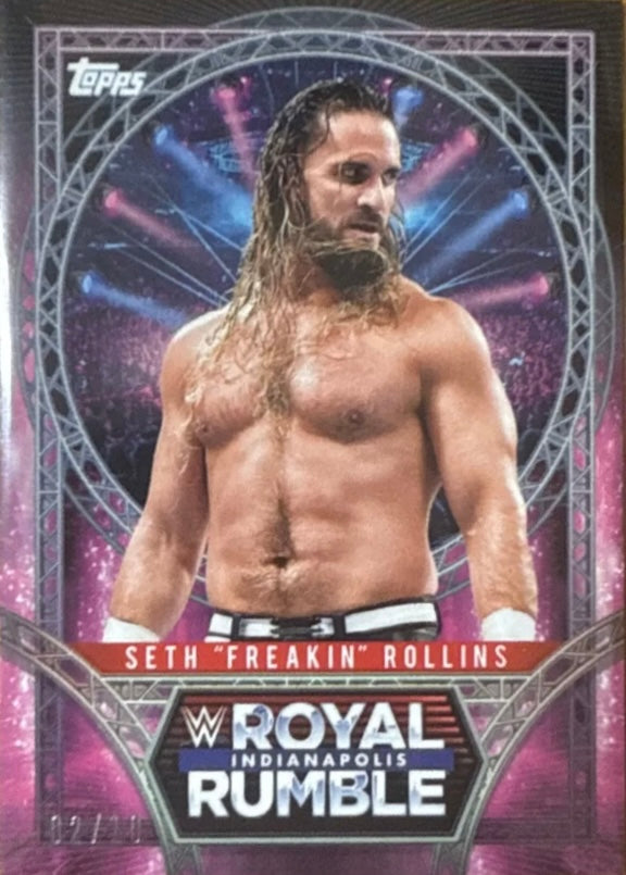 Seth “Freakin” Rollins trading card PW Catalog