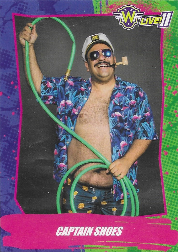 Captain Shoes trading card PW Catalog