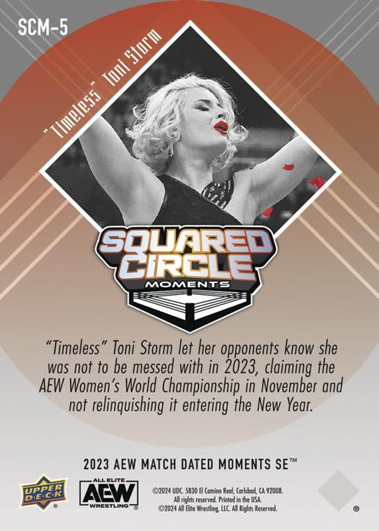 Squared Circle Moments – “Timeless” Toni Storm – “Timeless” Toni Storm Retains HER AEW Women’s World Championship With Win Over Riho