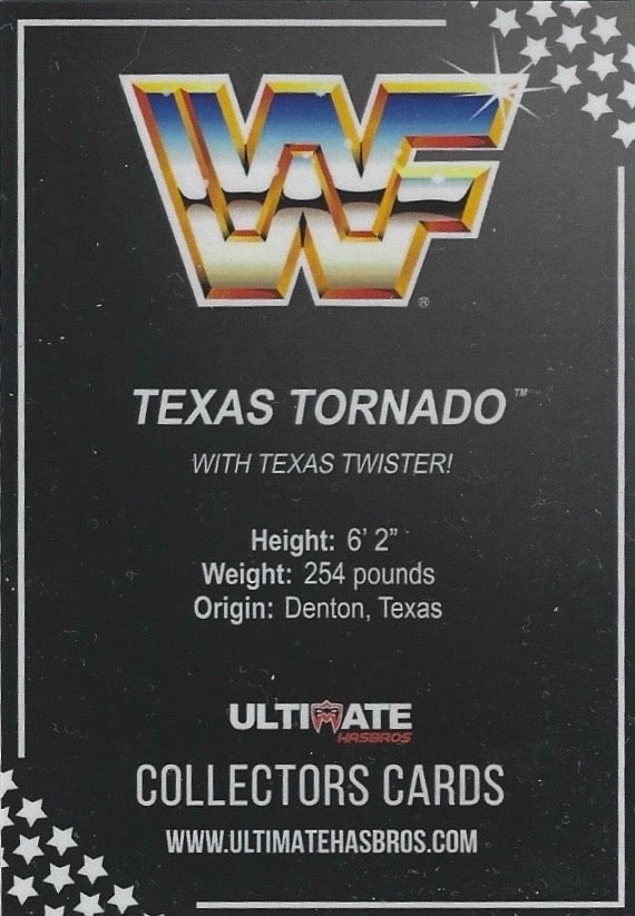 Texas Tornado trading card PW Catalog