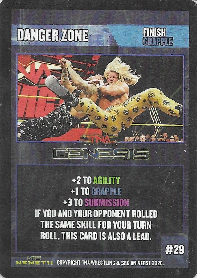 Finish Grapple: Danger Zone