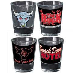 The Rock Shot Glass Set